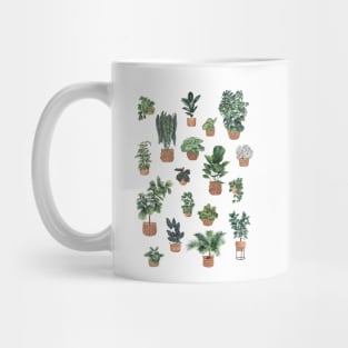 House plants collection Mug